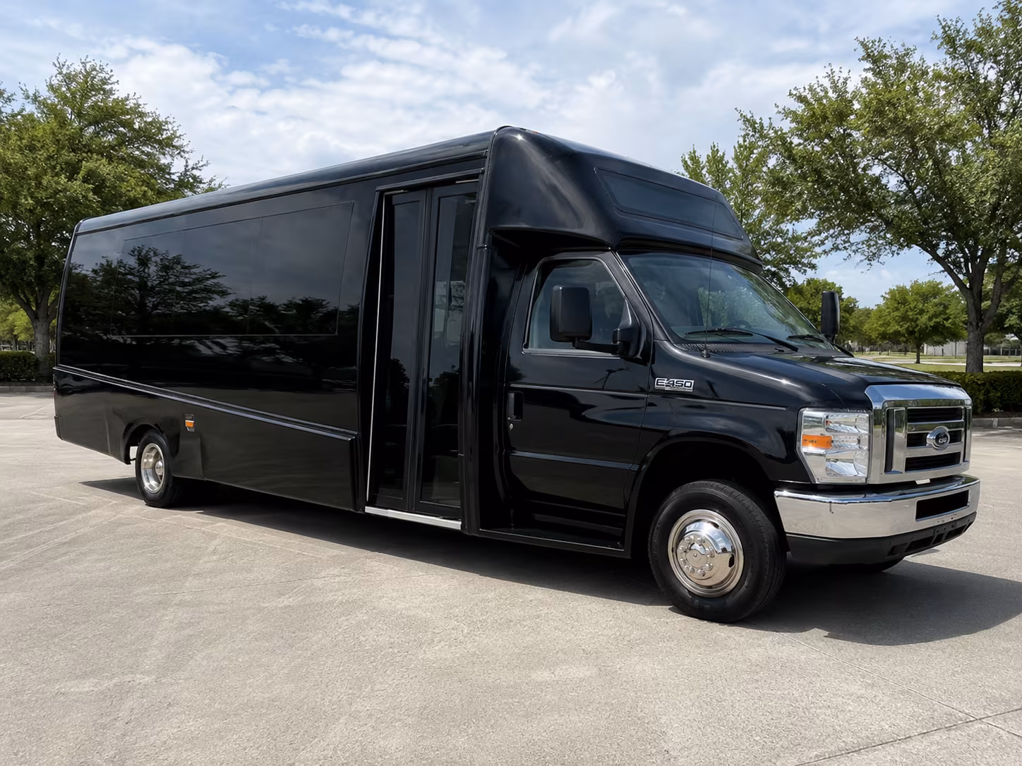 detroit corporate event transportation onboard seating